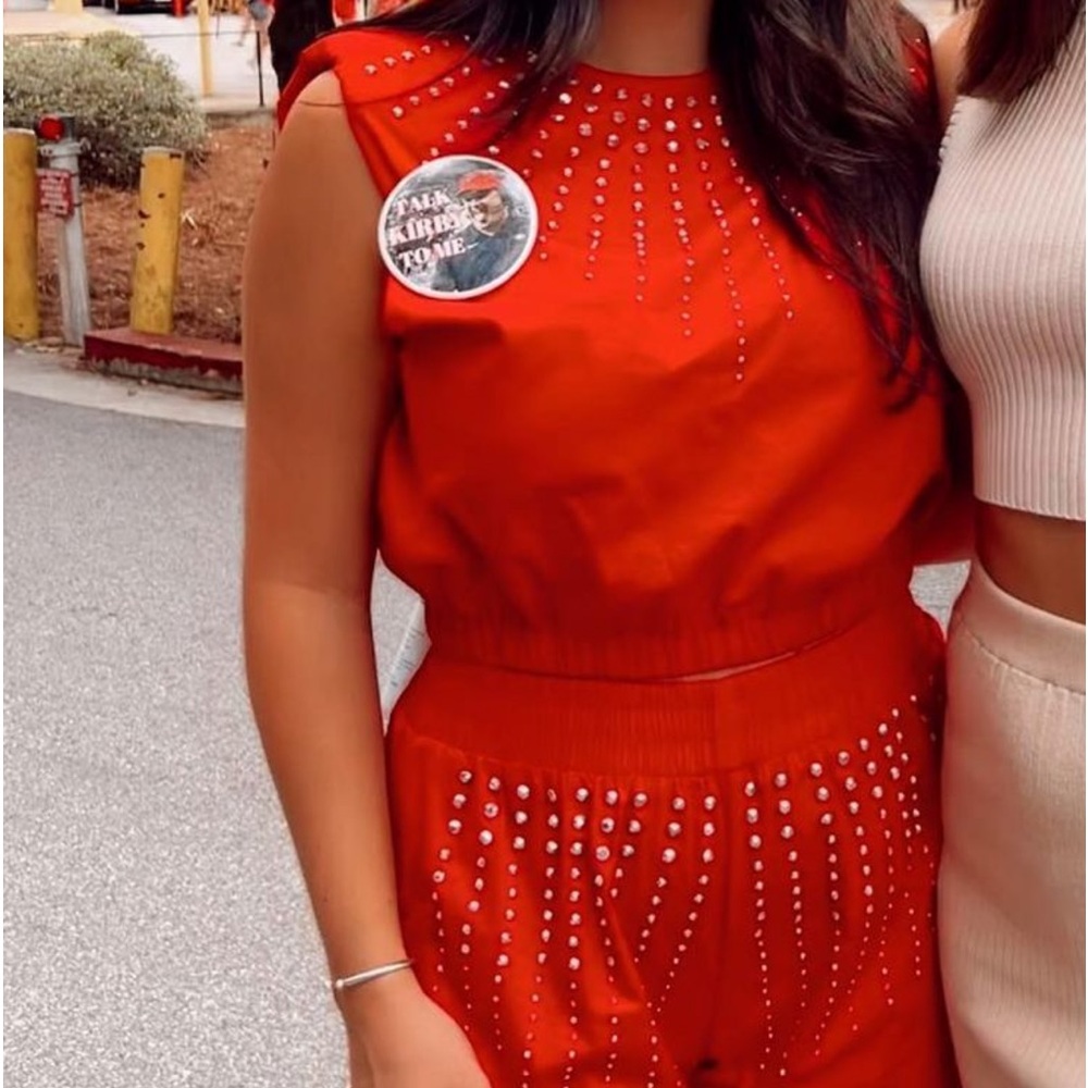 Red Sequin Set - image 1